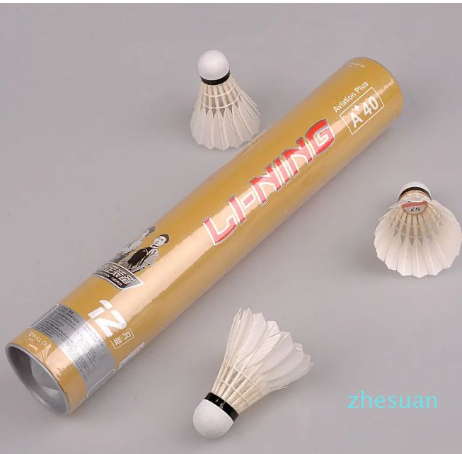 New Lining A+40 Duck Feather Badminton Shuttlecocks Wholesale Prices