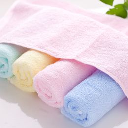 Groothandel bamboe vezel handdoek vaste verdikking kleine mini handdoek babydoekjes snel droge hand handdoek kinderen badkamer wassen gezicht handdoek