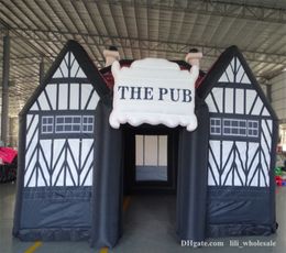 groothandel Bar-thema outdoor op maat gemaakte opblaasbare party bar tent huis opblaasbare pub voor evenement