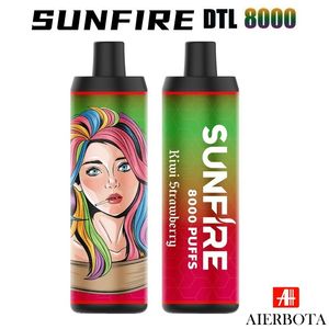 Sunfire Sunfire auténtico de mayor venta al por mayor más de 6000 7000 ECIG desechables DTL Vape Mesh Bobina Puff 18ml Vapor