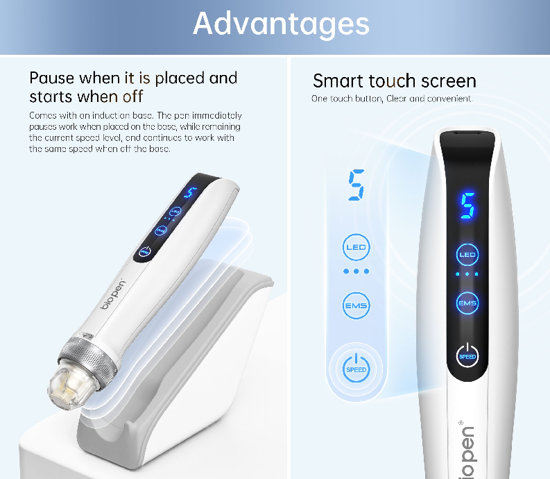 Wholesale BIOpen Q2 auto MTS electroporation 25 pole pulse EMS MTS LED method microneedles device