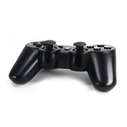 Controlador inalámbrico de embalaje negro al por mayor de color negro PS 4 Joystick Impact Game Console Controlador Bluetooth Juego Juego P4 PlayStation PlayStation 4 Vibración