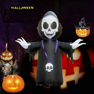 wholesale Blow Up Yard Décorations Gonflable Squelette Fantôme LED Lumières Décor Extérieur Intérieur Halloween Vacances