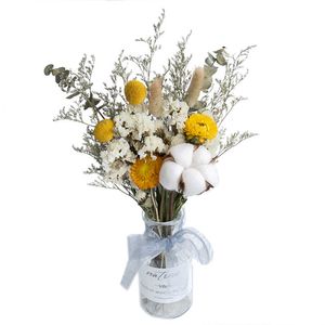 Fournisseur de fleurs de mariage boho en gros kit de bouquet de fleurs sauvages sèches naturelles décor en vrac fleurs séchées préservées bouquet de mariée