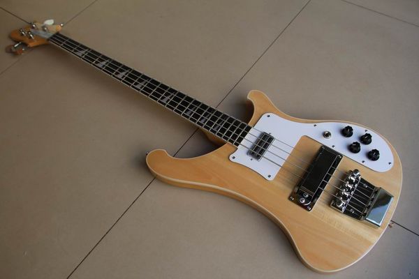 Guitare basse électrique 4003 à 4 cordes, flambant neuve, de haute qualité en naturel 111226, vente en gros