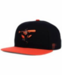 Casquettes de Baseball Orioles de marque en gros Gorras Bones Sports de plein air décontractés pour hommes femmes chapeaux ajustés chapeau réglable H9-7.15