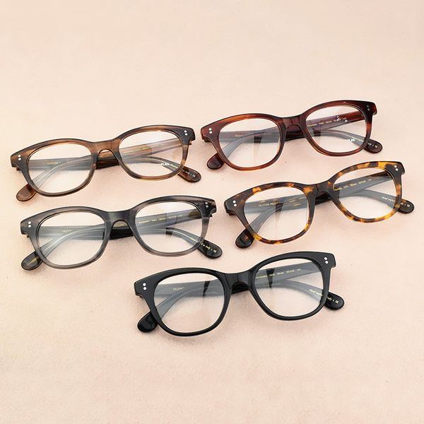 lunettes femmes cadre vintage de la marque de gros montures de lunettes de haute qualité montures de lunettes de prescription Rétro yopia hommes OV5408U