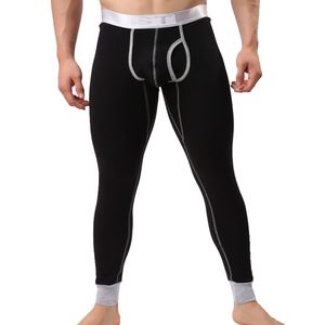 Gros-Marque Hiver Épaissir Long Johns Hommes Coton Slip U Convex Pouch Design Hommes Sain Long John 6 Couleurs