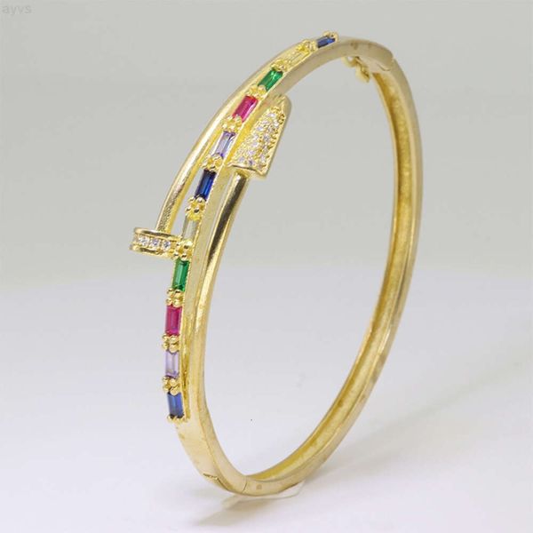 Gros brésilien Oem matières premières cuivre laiton bijoux non plaqué bracelets Bracelet accessoires pour les femmes