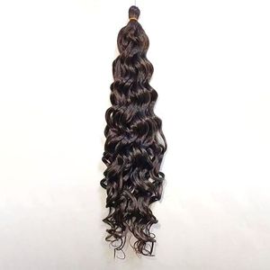 En gros des fabricants cheveux tissés bouclés hawaïens avec des tresses de crochet bouclées profondes adaptées aux femmes noires
