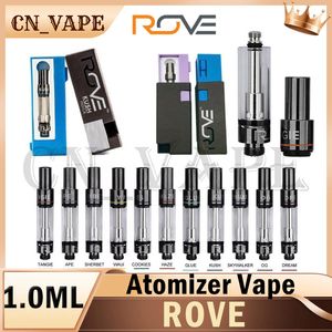 Hot Rove Vape E Sigaret Lege Vape Carts 0,8 ml 1,0 ml vape -cartridge met verpakkingsvape vape oliecartridge