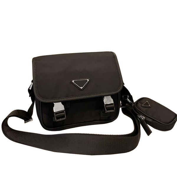 Venta al por mayor, bolso de mensajero de lona para hombre, bolso cruzado clásico, bolsos de hombro de lona impermeables, monedero de tela de paracaídas P06popular