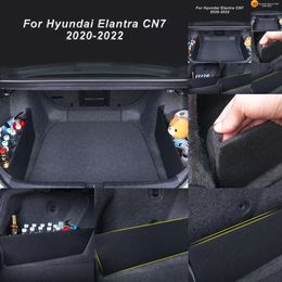 Groothandel auto Trunk Side Storage Organizer Board Partities Plaatplank voor Hyundai Elantra CN7 2020 2021 2022 Interieuraccessoires