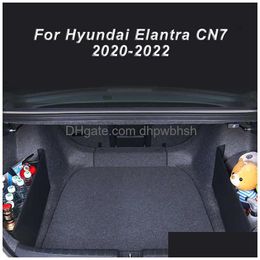 Panneau de rangement latéral pour coffre de voiture, vente en gros, panneau de séparation de déflecteur, planche de plaque pour Hyundai Elantra Cn7 2021 2022, livraison directe intérieure