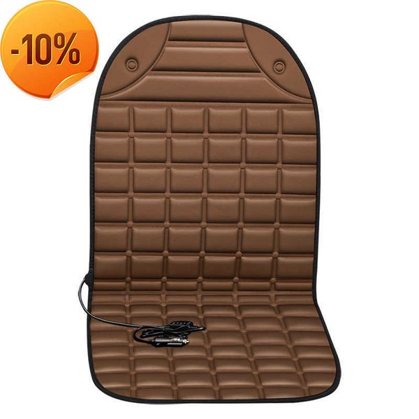 Venta al por mayor, cojín de calefacción de invierno para coche, alfombrilla térmica eléctrica Universal de 12V, funda de asiento para calentador doméstico, accesorios para Interior de coche