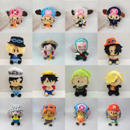 Cartoon en gros de collection One Piece Toy Toy Luffy Solon Doll Decoration Gift Claw Machine Prix