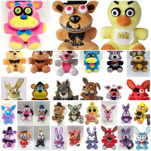 Poupées en peluche de dessin animé pour Halloween, lapin, renard, jouets pour enfants, camarades de jeu, cadeau de vacances, prix de machine, vente en gros