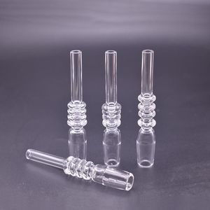 Vente en gros pas cher 10mm 14mm 18mm mâle 100% Quartz Tip Accessoires pour fumer Dab Tool Pour Glass Water Bongs Dab Rigs