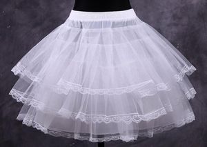 Groothandel Goedkope Wit Korte Baljurk Petticoat Dresses Onderroks Crinoline Bruids Accessoires Prom Petticoats Fancy Vrouwen Rok