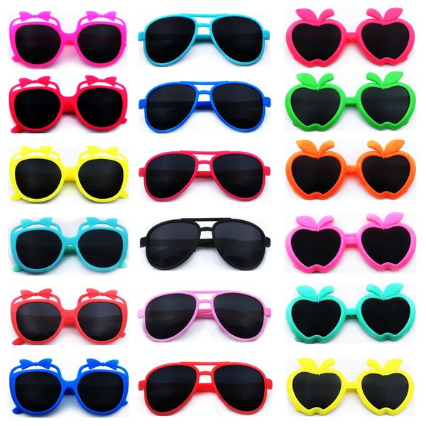 Lunettes de soleil pour enfants en gros Cartoon Lunettes de soleil Enfants Lunettes de protection FASHION SHOW Été Voyage en plein air Lunettes anti-rayonnement