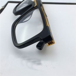 Groothandel-klassieke vintage vierkant frame mannen ontwerper optische bril 0078 verkopen popularetro stijl topkwaliteit transparante lens eyewear