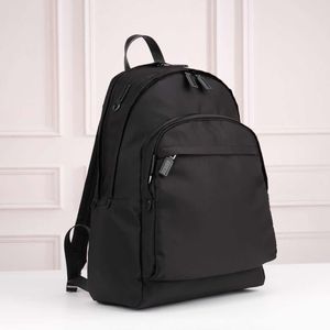 Venta al por mayor, mochila clásica de gran capacidad de nailon resistente al agua, mochila para portátil retro de moda Oxford para hombre, bolsa de viaje fina a la moda, montura deportiva