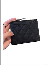 Designers Womens Handbags Purses porte-cartes en cuir véritable de haute qualité court