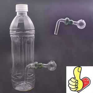 Pipe à fumer colorée en gros Épaisse capiteuse Gourd tuyau de brûleur à mazout en verre creux pour eau dab rig bongs narguilé Downstem tube de boisson clous paille