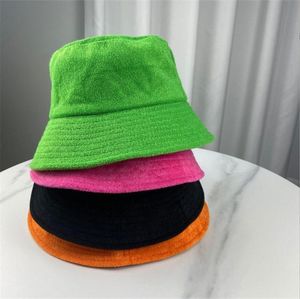 Groothandel katoen terry handdoek unisex zomer emmer hoed De990