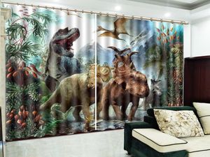 Rideau en gros 3D dessin animé Animal rideau salon chambre beaux rideaux occultants pratiques