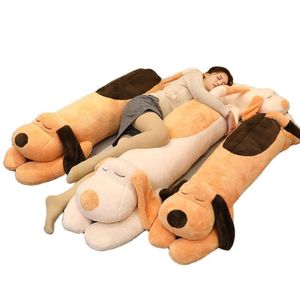 Custom Custom Custage en peluche animaux en peluche oreiller de dortoir dormant jouet pour chien pour compansion cadeau