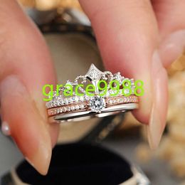 GRA Customante de la costumbre VVS MOISSANITE S925 925 STERLING SILVER ANNEAUX ANEL ANILLO Joya de moda anillo de dedos para mujeres dama