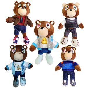 Groothandel Custom Kanye Teddy Bear Gevulde zacht speelgoed Kerst verjaardagscadeau voor kinderen