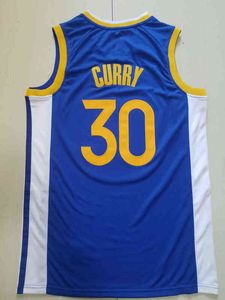 Vente en gros Custom Men Basketball Stephen Curry Jersey 30 Klay Thompson 11 Draymond Green 23 Poole 3 Andrew Wiggins 22 Edition Earned City Tout cousu