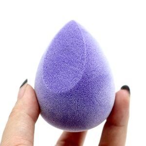 Groothandel op maat gemaakte microvezel make-upspons Beauty Egg Massaal make-upspons Velvet Massaal Blender Egg 240220