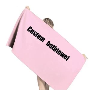 Serviette de plage de sport personnalisée en gros serviettes de bain à séchage rapide