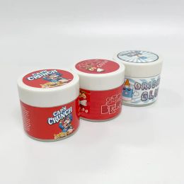 groothandel Aanpasbare Moon Rock Cali Jar-stickers Geurbestendige kruidenlabels voor glazen plastic potten Lage ZZ