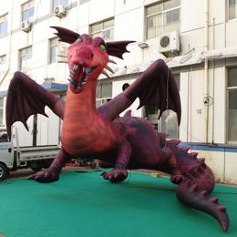 en gros personnalisé 6m 20 pieds de longueur géant gonflable dragon gonflables ballon dargon pour la décoration publicitaire