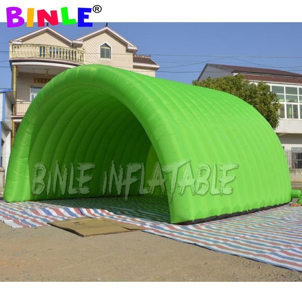 Tienda de túnel inflable de tela Oxford personalizada al por mayor con entrada trasera, Evento al aire libre Refugio Dome Arch para la venta 001