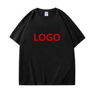 T-shirts imprimés personnalisés pour hommes et femmes, vêtements DIY, votre t-shirt créatif Harajuku, hauts à manches courtes, vente en gros, 220614
