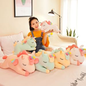 Groothandel schattige engel Rainbow pony knuffel kinderspel speelkameraad vakantie cadeau kamer decoratie