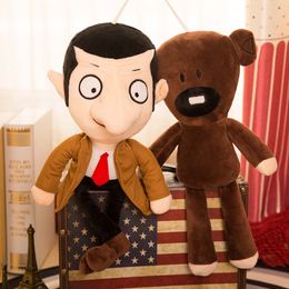 Groothandel schattig bonenbeer pluche speelgoed voor kinderspelpartners Valentijnsdag geschenken voor vriendinnen thuisdecoratie