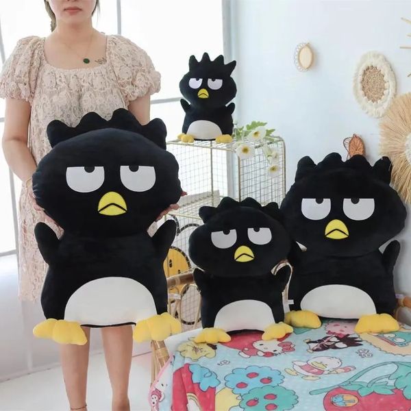 Venta al por mayor lindo pingüino negro juguetes de peluche juegos para niños compañeros de juego regalos de vacaciones decoración de la habitación máquina de garra premios niño cumpleaños regalos de navidad