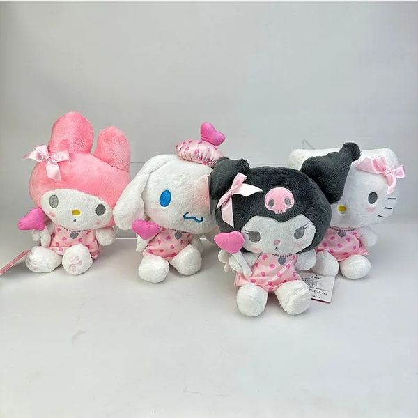 En gros de la caricature mignonne anime star stick chat toys toys kuromi machine de poupée petit blanc toys blanc