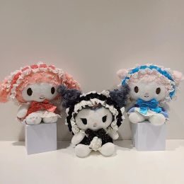 Mayorista linda chica peluche juguetes para niños juegos de juego regalos navideños decoración del dormitorio