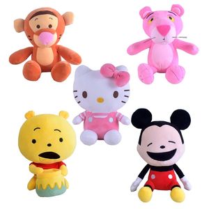 Venta al por mayor lindos gatitos pequeños ratones oso ardilla juguetes de peluche juegos para niños compañeros de juego regalos de cumpleaños decoración de la habitación