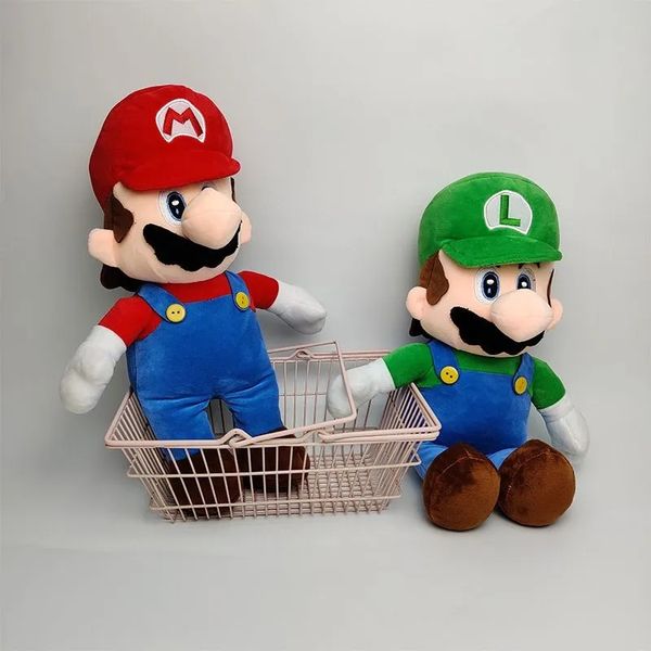 Jouets en peluche Luigi blanc mignon pour enfants, camarades de jeu, cadeaux de vacances, prix griffe Hine, vente en gros