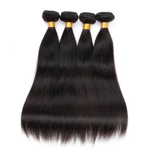 Vente en gros de cheveux alignés sur les cuticules Extensions de cheveux de vison vierge brésilien Trame marley péruvienne malaisienne coudre dans les extensions de cheveux pour les femmes noires