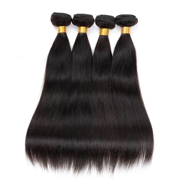 Vente en gros de cheveux alignés sur les cuticules Extensions de cheveux de vison vierge brésilien Trame marley péruvienne malaisienne coudre dans les extensions de cheveux pour les femmes noires
