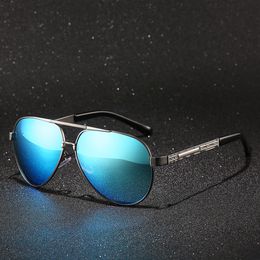 Groothandel-ontwerper rijden zonnebril heren gepolariseerde zonnebril high-end zonnebril topkwaliteit glazen gratis verzending